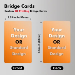 Bridge Size Playing Cards(3D Printing)