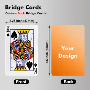 Bridge Size Playing Cards(Back)