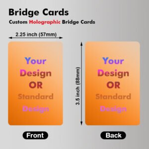 Bridge Size Playing Cards(Holographic)