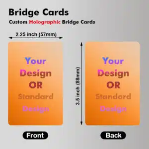 Bridge Size Playing Cards(Holographic)
