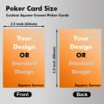 Funway-Custom Square Corner Poker Cards-view