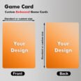 Funway-custom game card-embossed-view