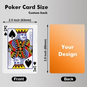 Poker Size Playing Cards(Back)