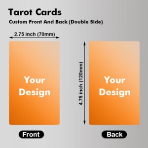 Front And Back Tarot Cards (Double Side)
