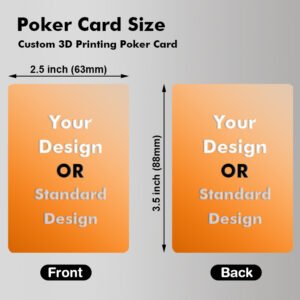 Poker Size Playing Cards(3D Printing)
