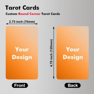 Round Corner Tarot Cards