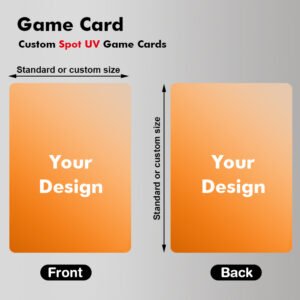 Embossed Game Playing Cards