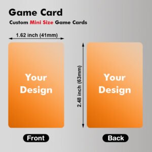 Mini Size Game Playing Cards