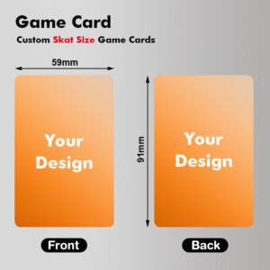 Skat Size Game Playing Cards