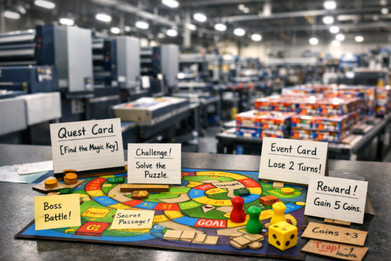 How to Manufacture a Board Game: From Prototype to Mass Production | Board Game Manufacturing Process