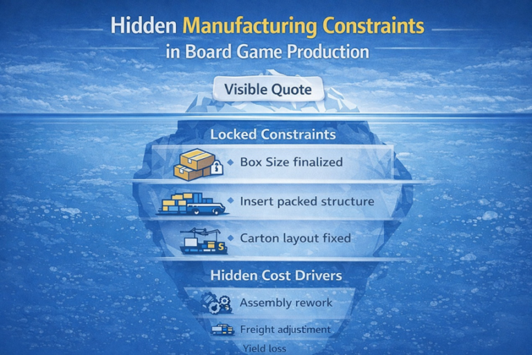 Why Custom Board Game Manufacturing Costs More Than You Expect