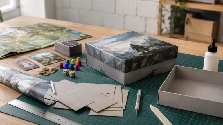 How to Make a Game Box at Home: DIY Custom Game Box with Greyboard