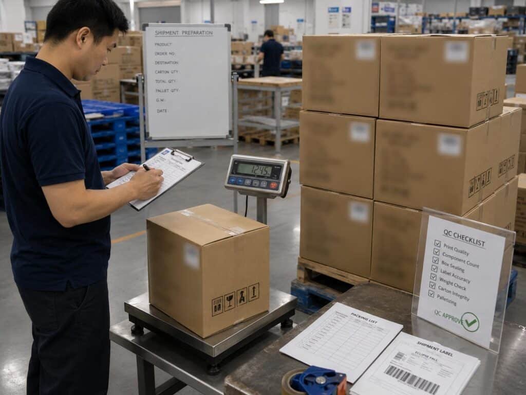 Final QC & Shipment Preparation