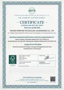 ESTS FSC COC
